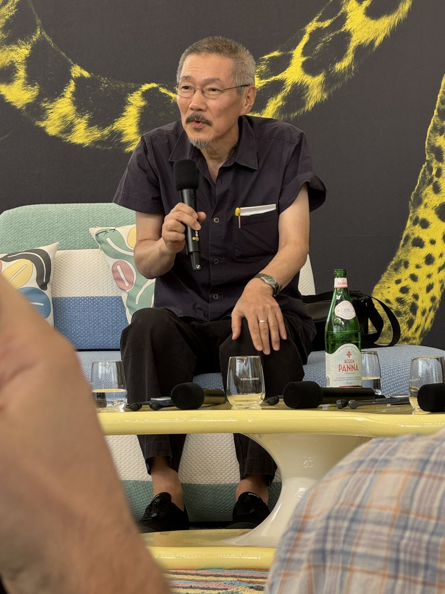 Hong says he writes the day before the shoot now, not in the early morning day of, because he’s “getting old.”