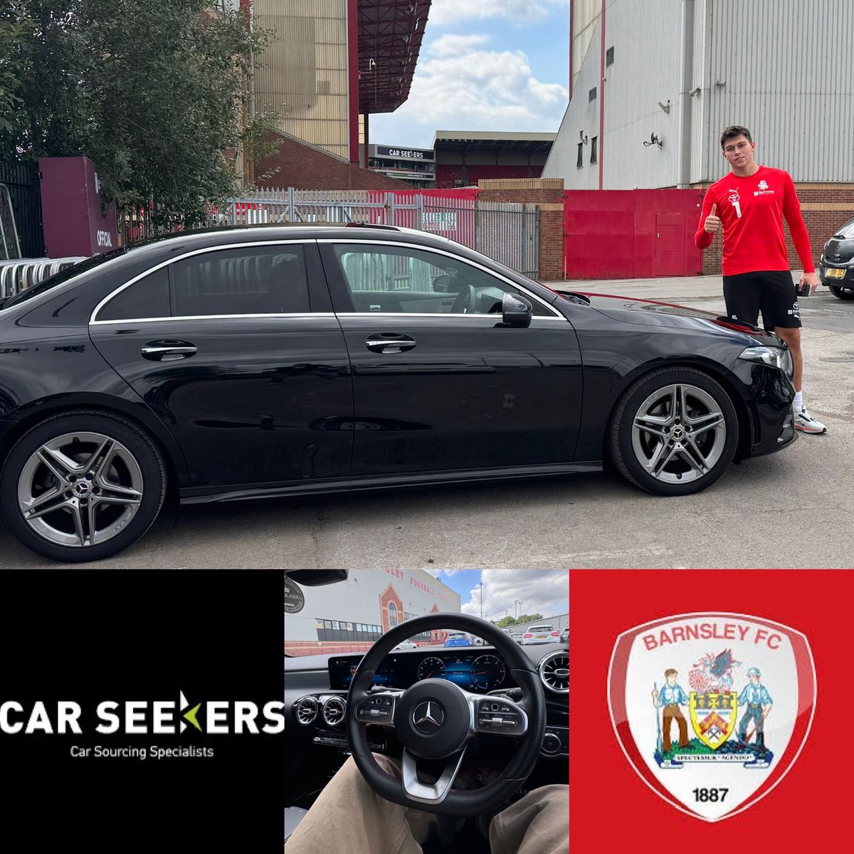 carseekers1's tweet photo. @GabrielSlonina taking delivery of his new #MercedesBenz which we sourced in for him. #VehicleSourcing 

@BarnsleyFC https://t.co/lozkE3VkIR