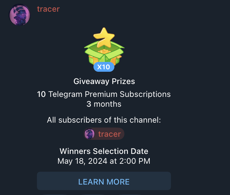DeFiTracer's tweet photo. In a few days, I'll start dropping my calls, scripts, and many more alpha in TG channel!

Make sure to subscribe, while it's still open for FREE!

Also I am running giveaway here rn, make sure to participate.

Link: https://t.co/kIrKKFQjnH https://t.co/8jW6enFpOQ