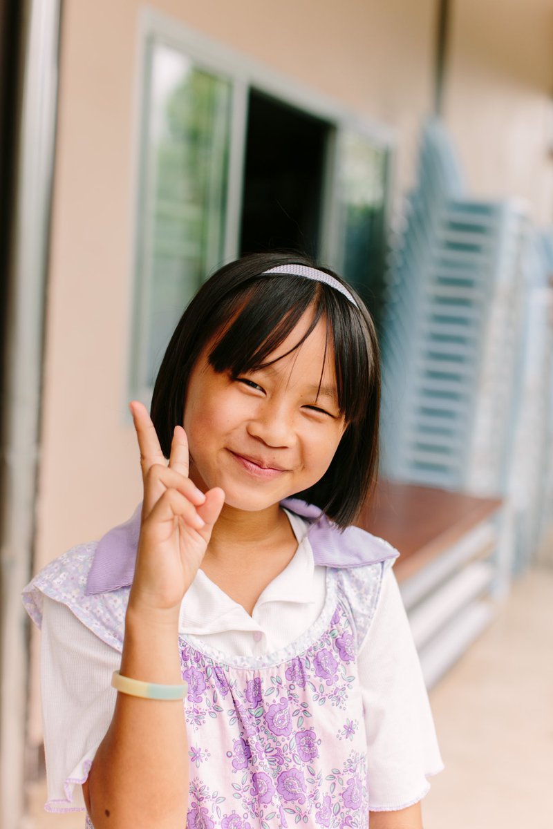 remembernhu's tweet photo. “It made me smile to know that because of my gift she had food to eat, a warm bed to sleep, &amp; most importantly a loving family to embrace and care for her. Who knew that giving up a few cups of coffee a week could make such an impact?” -Sponsor Parent 
Photo: Michele Waite https://t.co/5YPGaKLrY1