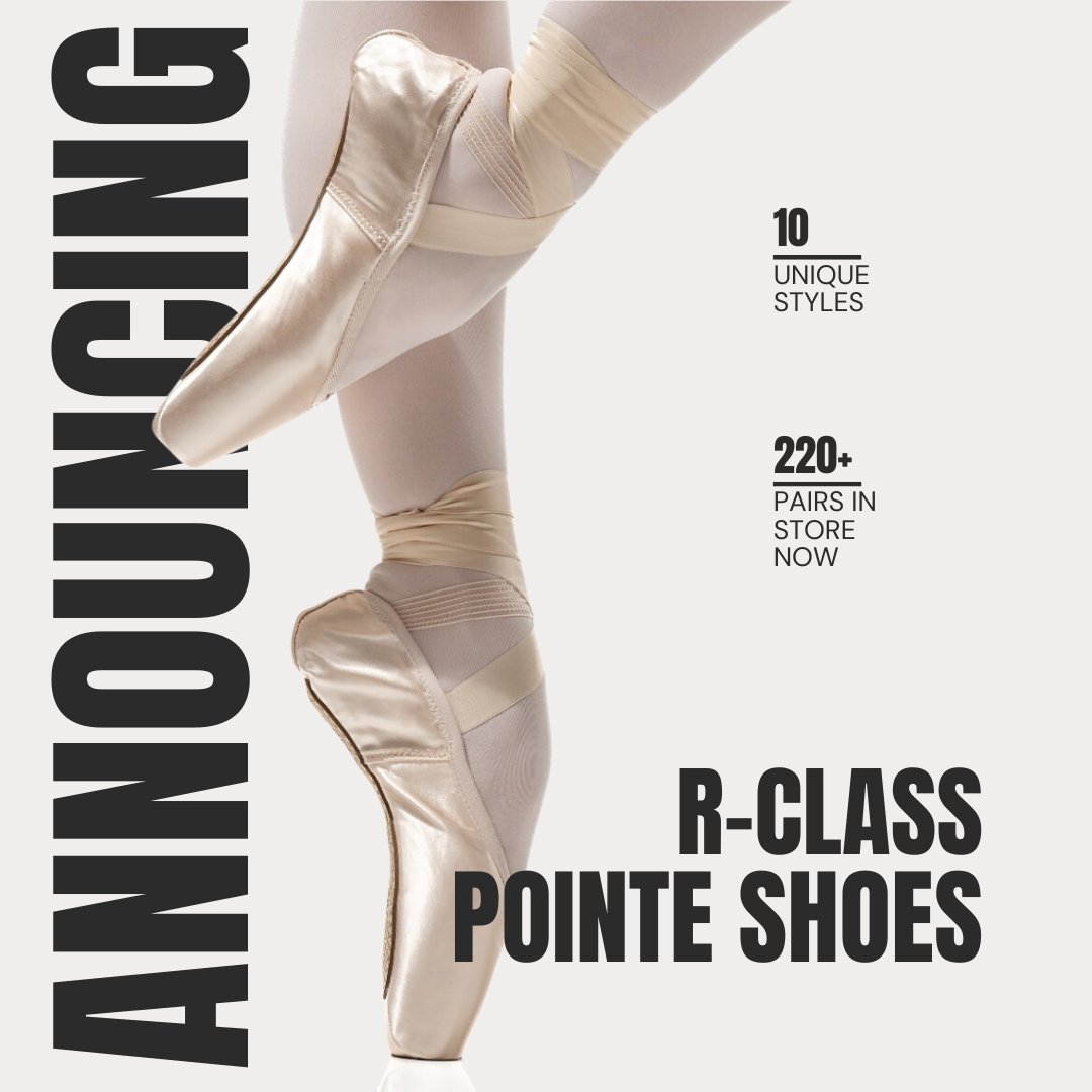 shopthebarre's tweet image. Breaking news! We've added R-Class pointe shoes to our lineup at The Barre Dance Boutique, located in Fargo, ND. Book your free fitting here: Calendly.com/TheBarreDanceS… #dancestore #rclass #fargo #fargond #pointe #pointeshoe #ballet #ballerine #pointefitting