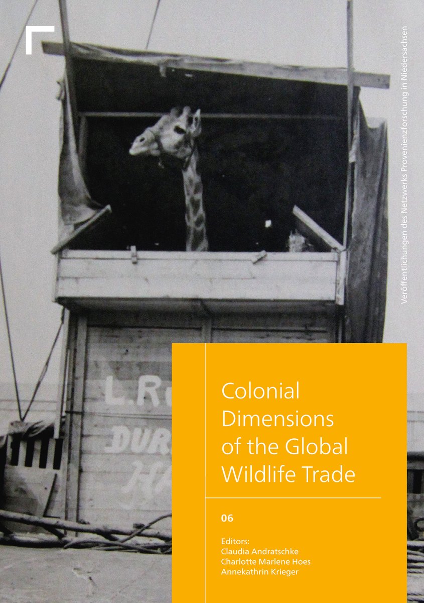 Frisch online: C. Andratschke, Ch. M. Hoes, A. Krieger (Hrsg.), Colonial Dimensions of the Global Wildlife Trade, Veröffentlichungen des Netzwerks #Provenienzforschung in Niedersachsen
doi.org/10.11588/arthi…
#Wildlifetrade #Kolonialismus #Colonialism