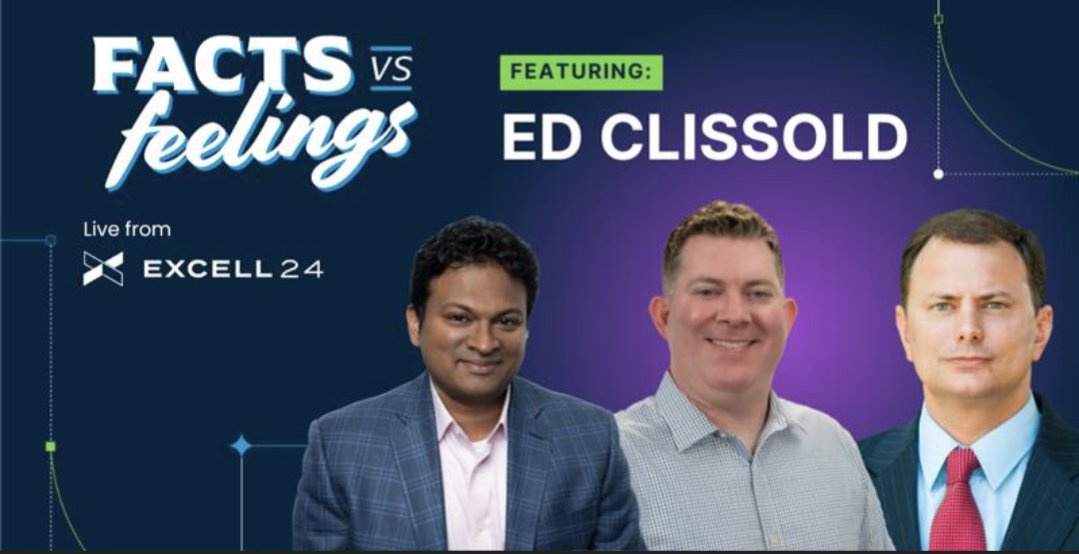 RyanDetrick's tweet image. How fun will Orlando be next month?!

@sonusvarghese and I are excited to chat with the amazing @edclissold live and from #Excell!

Huge fans of @NDR_Research and Ed is simply one of the best.