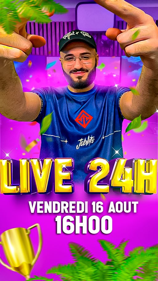 C’est maintenant la zoneee 🕺🏻

twitch.tv/fana