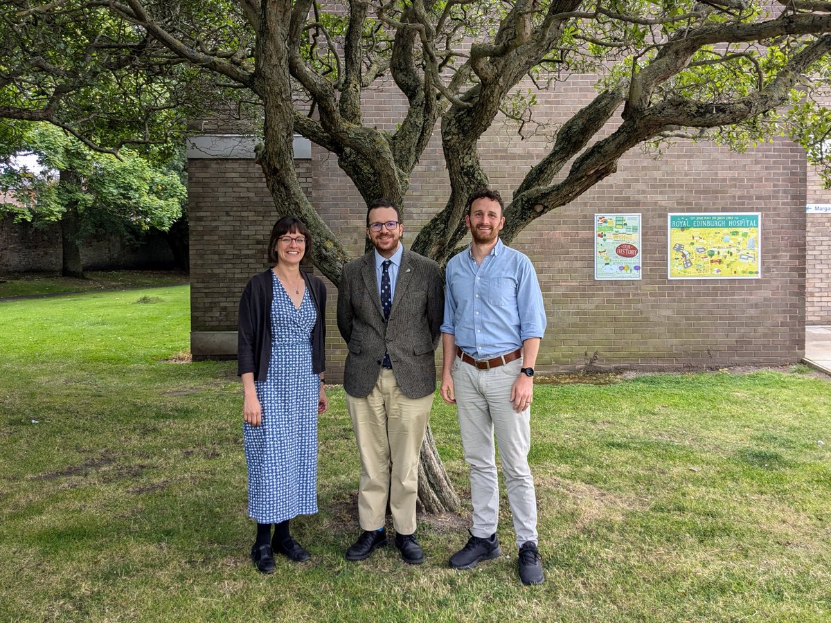 Stirlandia's tweet photo. Our Academic #OldAgePsychiatry group has grown by 50%!
π¨βπ Welcome to @doctormullin who's started as a #SCREDS Clinical Lecturer, continuing his work on #MotoricCognitiveRisk
We look forward to working together π§
@AlzScotDRC @EdinUniMentalH @EdinUniBrainSci https://t.co/B7VKXZP1k8