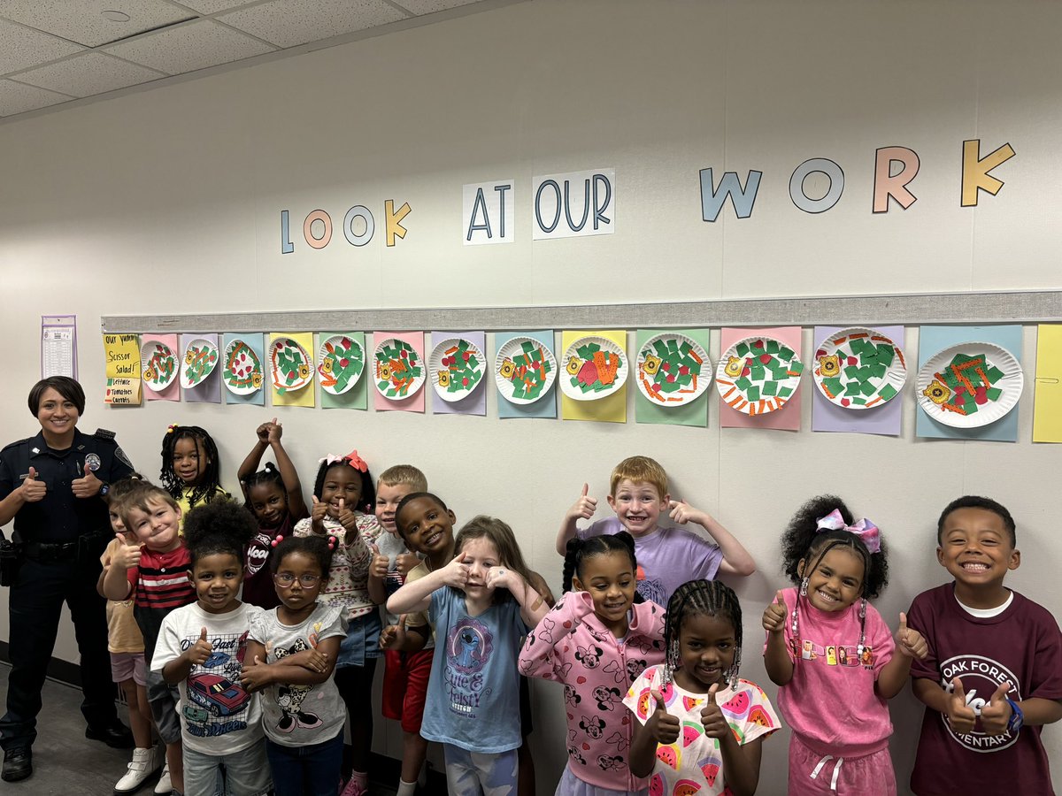 Kaleigh Murski (@missmurski) on Twitter photo Thank you Officer Cadena for the compliments on our work in the hallway!❤️ Our class loved seeing the stickers you placed on our work😁 <a href="/HumbleISD_OFE/">Oak Forest Elementary</a> #AllMeansAll Thank you Officer Cadena for the compliments on our work in the hallway!❤️ Our class loved seeing the stickers you placed on our work😁 <a href="/HumbleISD_OFE/">Oak Forest Elementary</a> #AllMeansAll