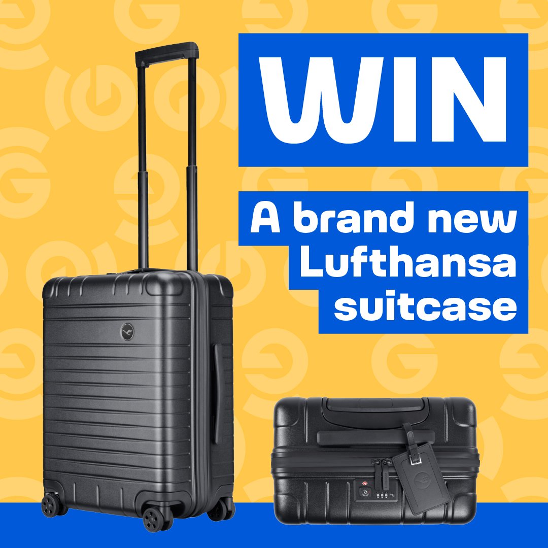 Your chance to WIN your new favourite thing on 4 wheels!🧳

Courtesy of <a href="/lufthansa/">Lufthansa</a>, we're giving away a stylish 'Lufthansa Life Collection Trolley S.'

To enter, comment below, tagging the person most likely to leave their packing until the last second.