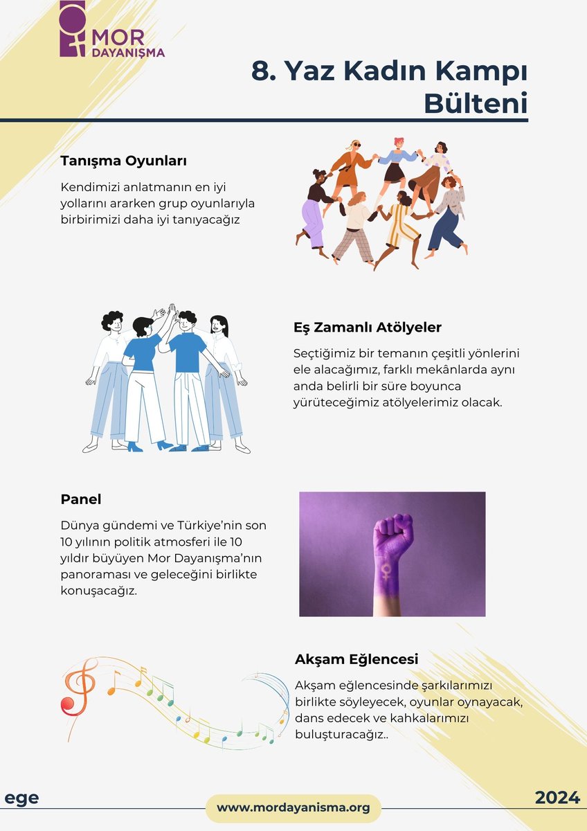DenizliMor's tweet photo. Kampımızın e-bülteni çıktı. 🥳🥳🥳

Dolu dolu bir kamp için biz hazırız. Peki siz? 🤸‍♀️🥳⛱️🌅

#ÇekmişimİsyanBayrağınıDalgalanırBaşımdaHür 
#kamp https://t.co/jBMTkc2KkU