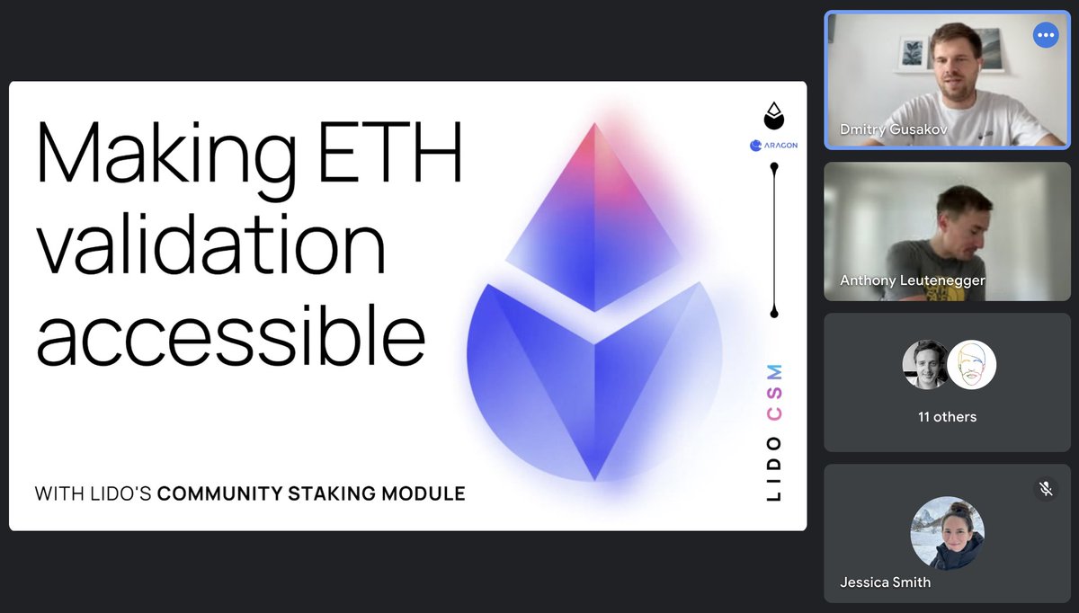 AragonProject's tweet photo. Aragon #TeamStaking is taking on @LidoFinance CSM Testnet!
#TeamStaking is taking on Lido DAO initiatives that democratize Ethereum staking. Our team is participating in Simple DVT with @Obol_Collective, @SSV_Network DVT, and CSM Testnet!
We partnered with @dappnode to make running a node fun and accessible. The best way to learn how Ethereum infrastructure works? Staking with friends 🫶