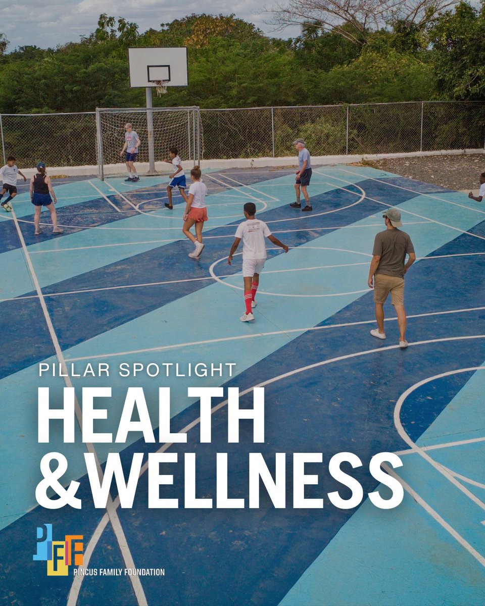 🌟Pillar Spotlight: Health &amp; Wellness🌟

We're tackling health disparities in under-resourced communities by supporting innovative programs that drive equitable, sustainable wellness. 💪

Learn more: pincusfamilyfoundation.org/health-wellnes…

#HealthandWellness #PincusFamilyFounation
