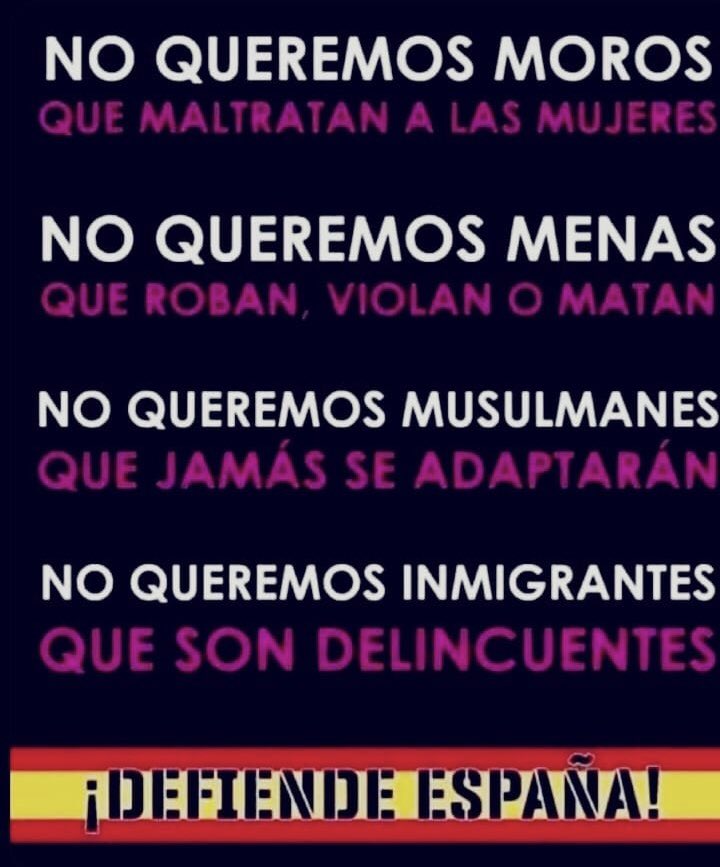 Pura_Miel's tweet photo. #StopInmigracionIlegal
#StopInvasionMusulmana
#StopIslamGenocide https://t.co/00833eZiz5
