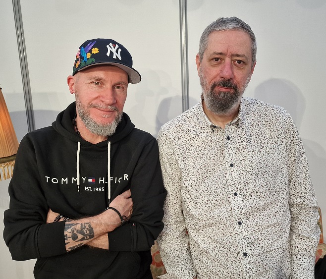ActuaBD's tweet photo. Eric Warnauts &amp; Guy Raives (Ciel d’orages) : « Purple Heart n’est pas terminée... » [#interview ]

Nous abordons leur travail de remasterisation de classiques comme "Liberty", "Congo 40", et "Fleurs d’ébène", qui revisitent les dynamiques #coloniales et les #tensionsraciales. https://t.co/EOkxijz2Cg