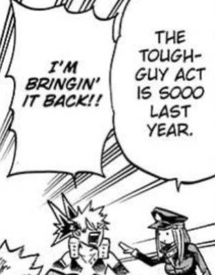 EriCheri3's tweet photo. “I don’t get why Bakugo is so loved worldwide for 10 years!”

Well let me tell you! 💥

1. He’s really funny https://t.co/tgp5alsL5h