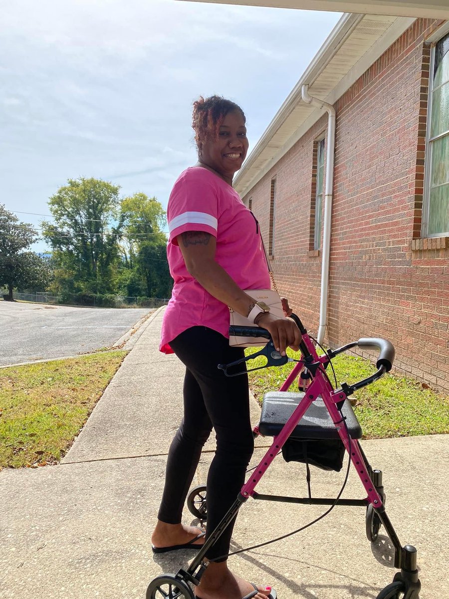 rarepatientvoic's tweet photo. Tyesha is our latest #WeeklyWarrior.
"I have Spinal Muscular Atrophy Type 3. I was diagnosed at 28 years old after having some weakness. I could no longer walk without assistance so I got a rollator walker at the age of 41. I am on a gene therapy medicine called Eversdi." https://t.co/3tdNgjquhJ