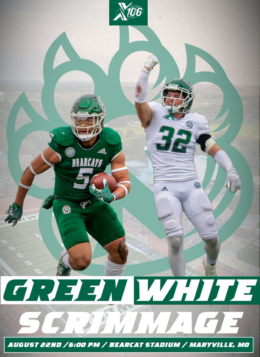 Hey Bearcats! Can't make it to Bearcat stadium next week? No worries, KZLX will bring you the Green and white scrimmage on 106.7! Wiley Ray and Tanner Dehaven will be on the call bringing you play-by-play, preseason predictions, and more!