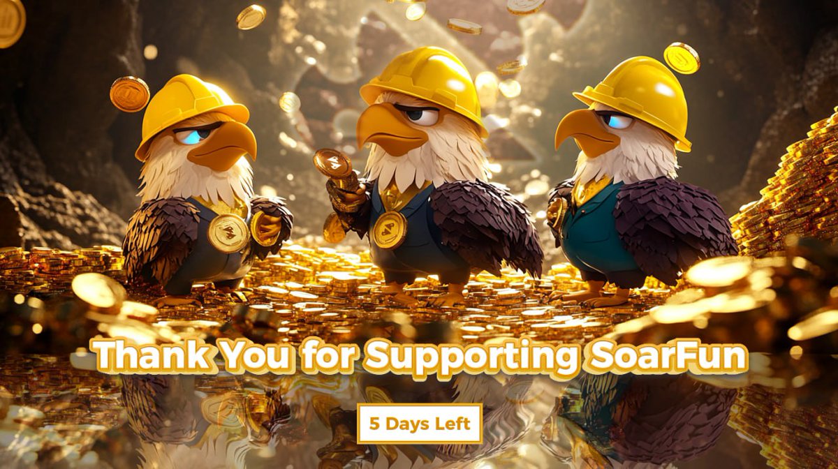 🎉 A huge thank you to everyone for supporting #SoarFun !  In just 7 days, our Airdrop Mini Bot has received 32,000+ valid entries!  

⏰There are still 5 days left in the event, so keep participating and climb the referral ranking for a chance to win even more referral rewards!