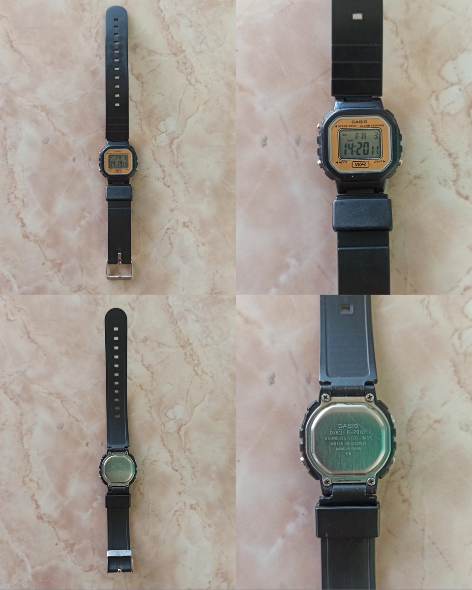 GuloErnest's tweet photo. @unicelounge Gambar 1
Nama barang: Casio LA-20WH-9ADF
Kondisi barang: Masih bagus dan berfungsi dengan baik
Harga: Rp. 135.000

Gambar 2 
Nama barang: Casing hp hitam realme 8I 
Kondisi barang: Jarang dipakai dan kondisinya masih bagus 
Harga: Rp. 10.000 https://t.co/rUJgBbSjUB
