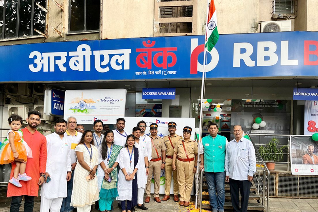 rblbank's tweet photo. At RBL Bank, we stand tall with our nation, celebrating the values that make India strong. #JaiHind #BankingForIndia #ApnoKaBank #RBLBank https://t.co/cslL3F1cCW