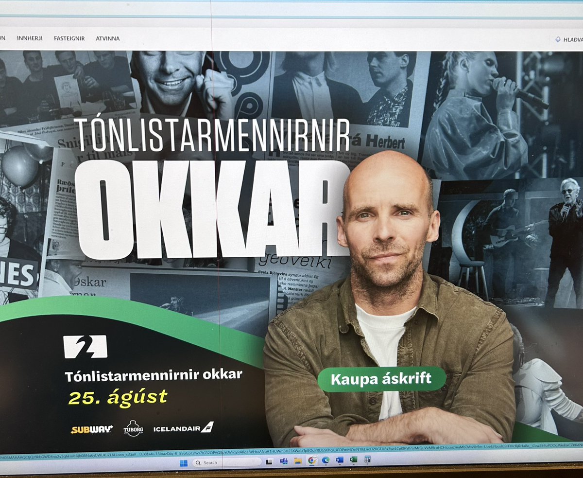 Ég: Það fær enginn heilsíðu auglýsingu á vísir…..
Blöarinn: Hold my beer