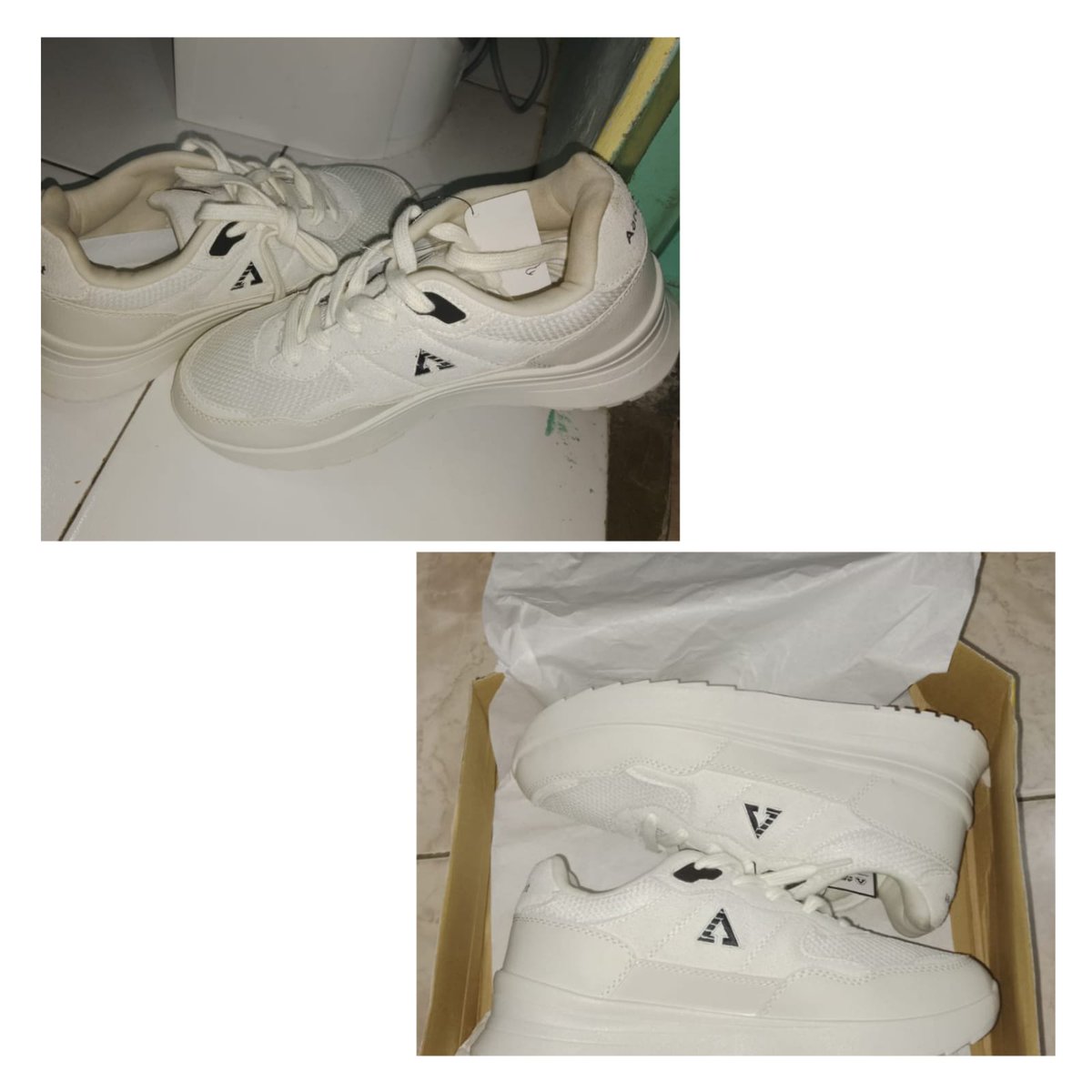 GuloErnest's tweet photo. @unicelounge Gambar 1
Nama barang: 1 kacamata abu-abu bening (nggak ada kaca) dan 1 kacamata dengan kaca hitam (ukuran agak kecil)
Kondisi barang:  Masih bagusss
Harga: Rp. 5.000

Gambar 2 
Nama barang: Aerostreet Ortiz Uk 42
Kondisi barang: Baru Unboxing
Harga: Rp. 125.000 Nego Sampe Jadi https://t.co/gv5btGYt9Z