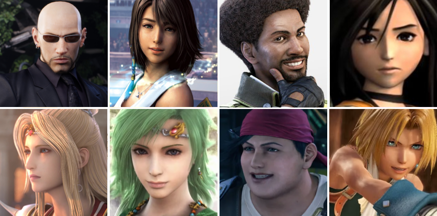 DistantEchoesRP's tweet photo. Distant Echoes is an 18+ Final Fantasy Roleplay server that combines the FF worlds similarly to Dissidia. If you're interested in joining, we'd be happy to welcome you!

Here are this month's most requested characters!

#FFRP #FinalFantasyRP #MVRP https://t.co/7qZVqWdgfx