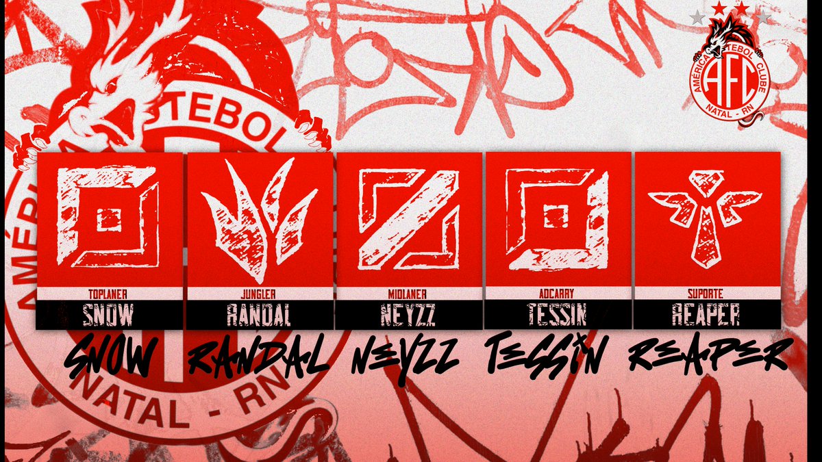 E nossa escalação ficou assim, essa line que estará jogando a <a href="/LigaGG_/">Liga GG</a> com a escalação abaixo;

 ⚔@Snow_Flav
🌲<a href="/randal_lol1/">Randal</a>
🧙‍<a href="/neyzzlol/">zz</a>
🏹<a href="/tessinlol/">Tessin</a> 
🛡️<a href="/reaperlol77/">Reaper 🙅🏽‍♂️</a>