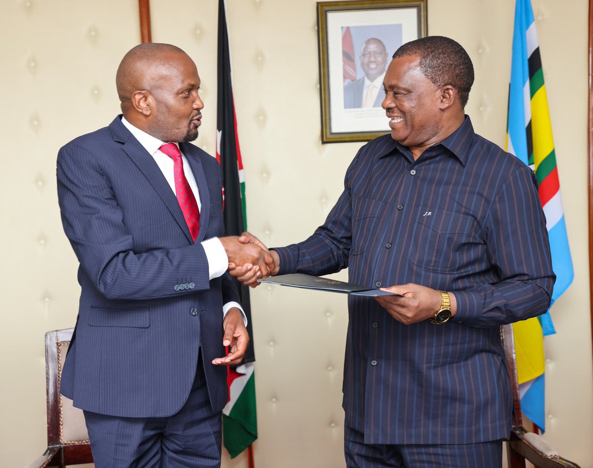 Hon. Justin Muturi, EGH tweet media