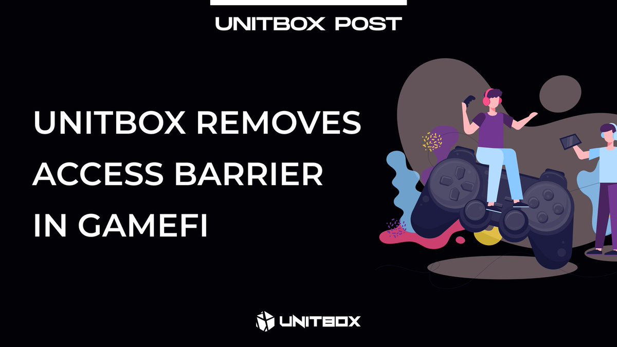 ▫️#UNITBOX eliminates access barriers in blockchain gaming by creating a marketplace that supports all EVM blockchains, allowing players:

▫️Freely use #NFTs.
▫️Play the games they choose.
▫️Earn rewards without the need for upfront payments or purchases.