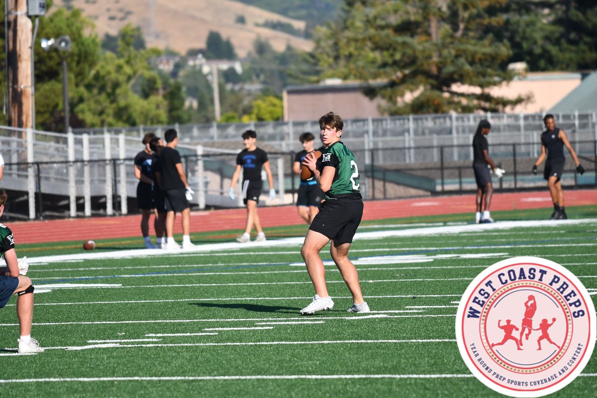 4.0 GPA quarterback is anticipating a big junior year 

Passing for 1892 yards in the 2023-24 season, he’s ready to turn it up a notch. 

Story on the class of 2026 Blair: westcoastpreps.com/4-0-gpa-quarte…