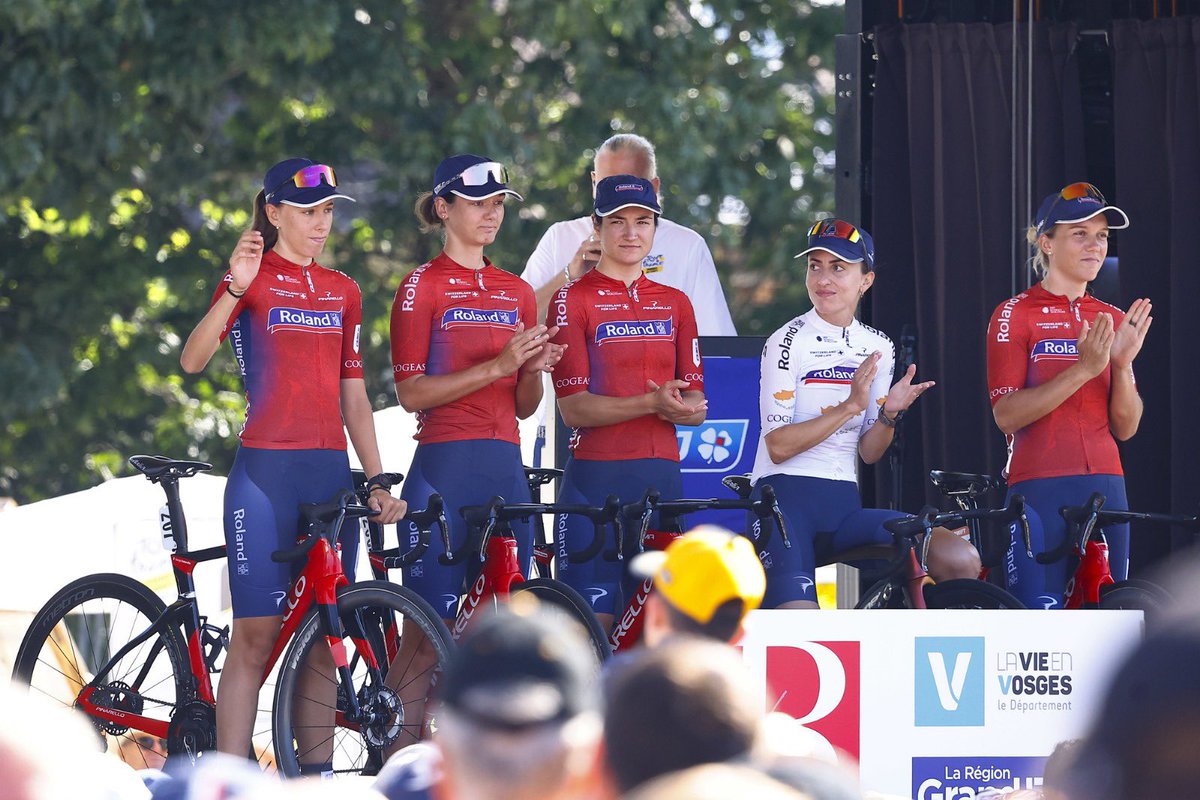 Roland Cycling Team (@rolandcycling) on Twitter photo We have arrived in the mountains of <a href="/LeTourFemmes/">Le Tour de France Femmes avec Zwift</a> 🟡 and today was just a taste of what awaits us this weekend.
Tomorrow, Le Grand Bornand! ⛰️
📸 <a href="/SprintCycling/">SprintCycling</a> We have arrived in the mountains of <a href="/LeTourFemmes/">Le Tour de France Femmes avec Zwift</a> 🟡 and today was just a taste of what awaits us this weekend.
Tomorrow, Le Grand Bornand! ⛰️
📸 <a href="/SprintCycling/">SprintCycling</a>