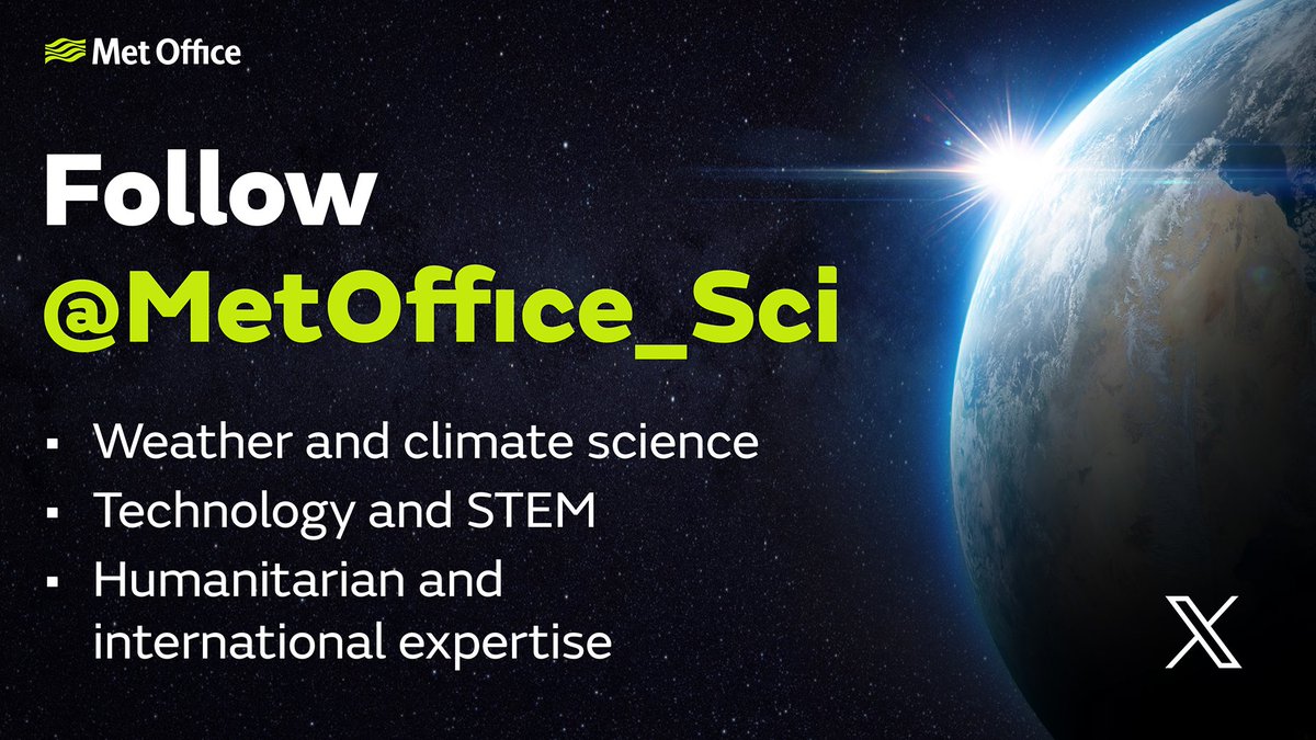 Met Office worldwide tweet media
