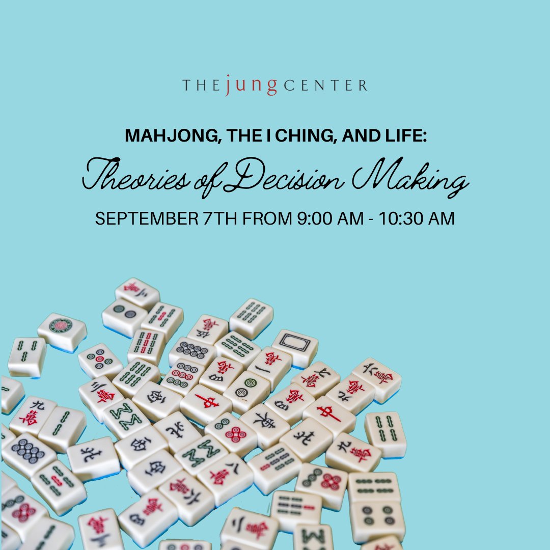 Join @junghouston for an introduction to incredible heirlooms of Chinese culture, and explore their implications for decision-making in all aspects of life. 🀄️🩵

Click the link below to learn more.
l8r.it/QKQt