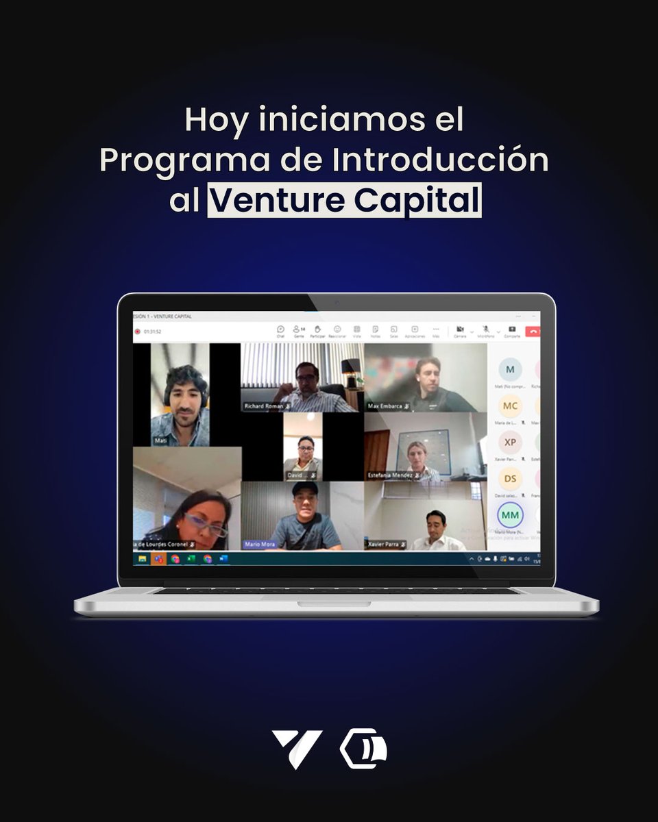 Viamatica's tweet image. ¡El viaje al mundo del Venture Capital ha iniciado!

Hoy damos inicio al Programa de Introducción al Venture Capital organizado por Viamatica y Embarca.

¡Es el momento de aprender, conectar y prepararse para ser parte del mundo del Venture Capital!

#Viamatica #Embarca