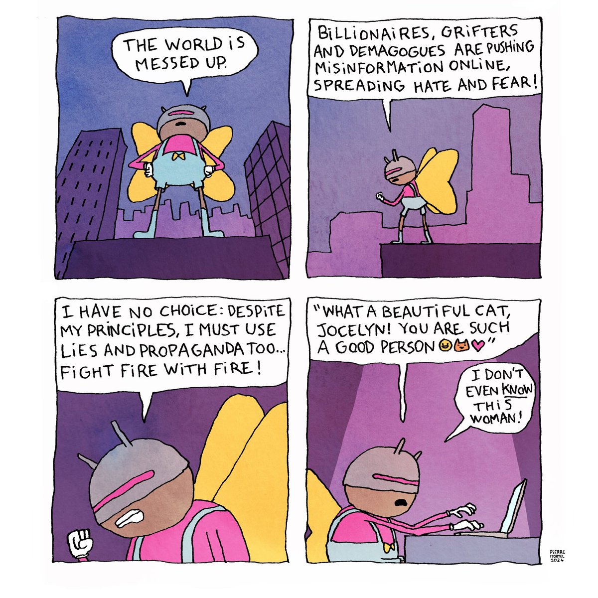 PierreMortel's tweet image. Doing the dirty work