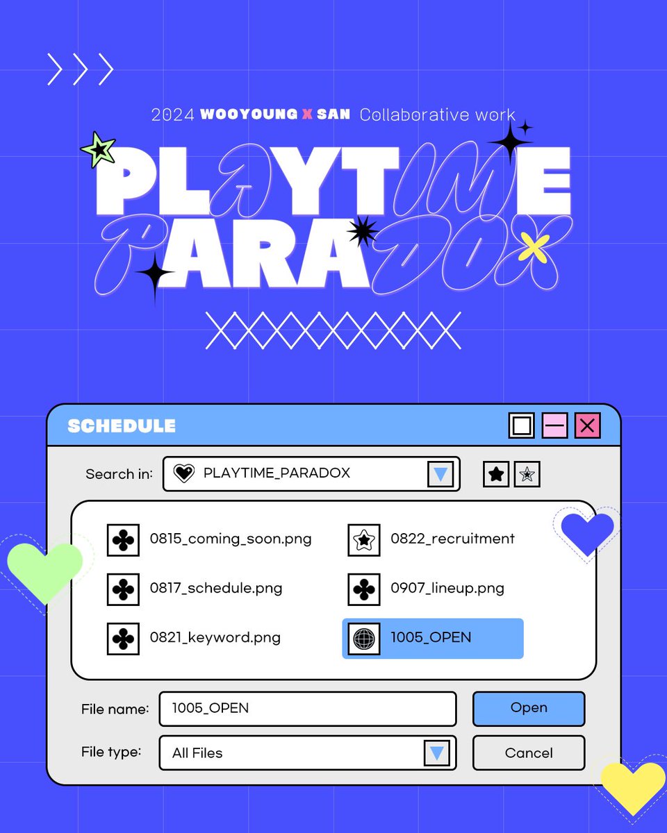 1126x710's tweet photo. 🕹️ ᴘʟᴀʏᴛɪᴍᴇ ᴘᴀʀᴀᴅᴏx
: 𝙰 𝚃𝚠𝚒𝚜𝚝 𝚘𝚏 𝙵𝚊𝚝𝚎 𝚒𝚗 𝙴𝚟𝚎𝚛𝚢 𝙿𝚕𝚊𝚢

𝘀𝗰𝗵𝗲𝗱𝘂𝗹𝗲 https://t.co/W4eSo9BlkX