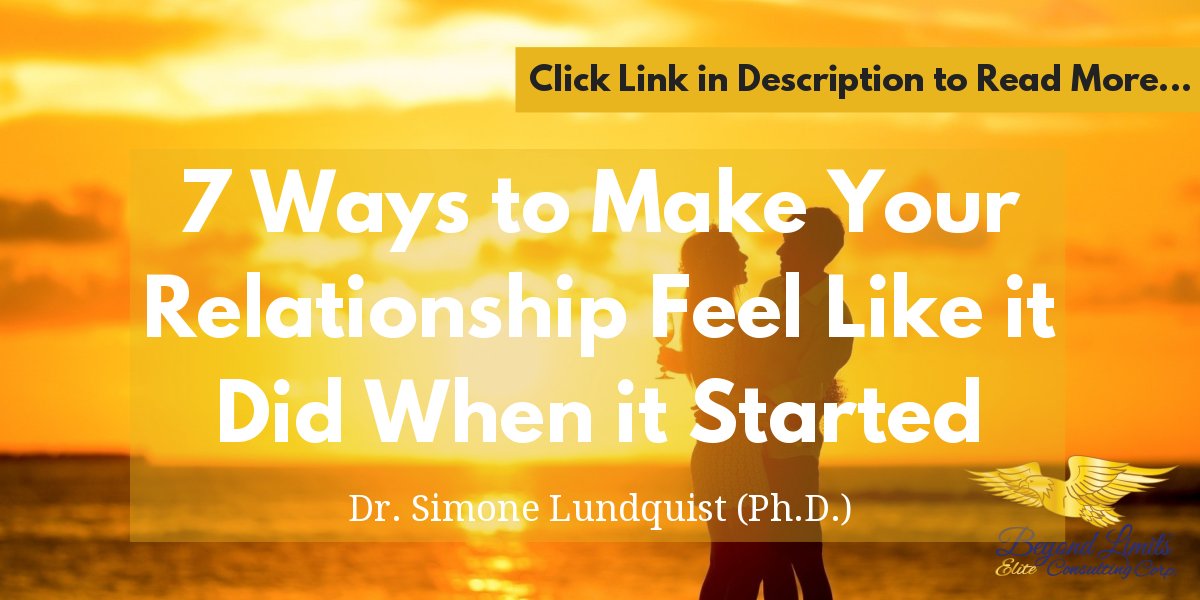 7 Ways To Make Your Relationship Feel Like It Did When It Started simonelundquist.com/communication/… #marriage #relationships