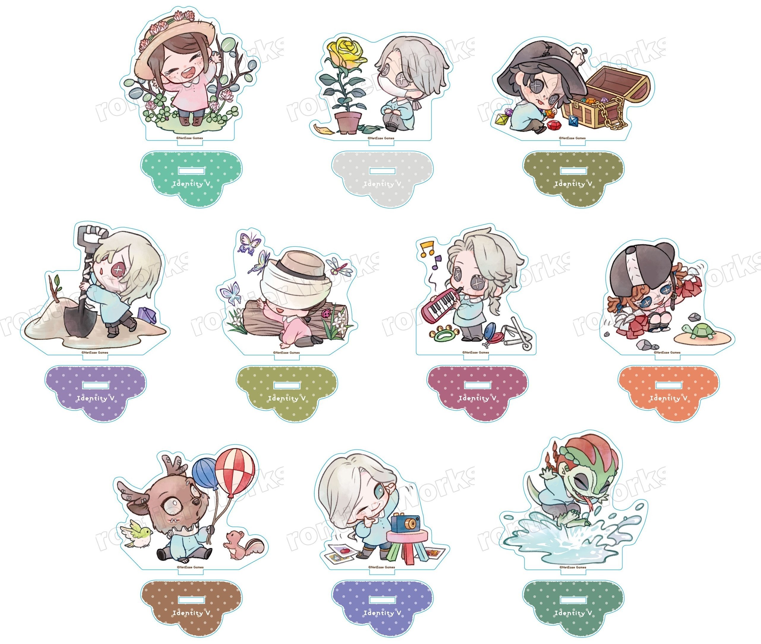 第五人格　identity V グッズ　まとめ IdentityV 第五人格部門 – 2025年1月チームグッズ受注販売の