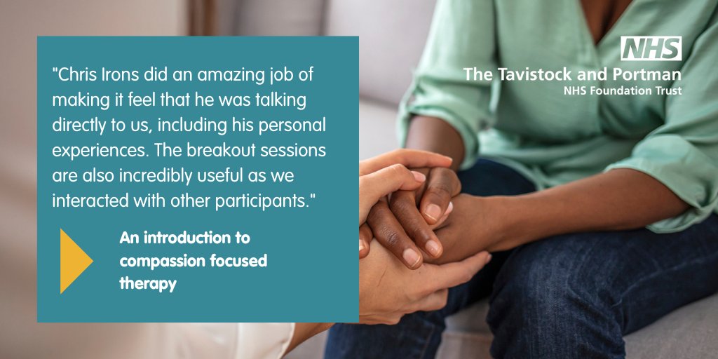 TaviTraining's tweet photo. Join our two-day course for an introduction to compassion focused therapy, a model that can help you to cultivate a more compassionate mind and help others experiencing severe and enduring #MentalHealth problems. 

Learn more 👉 https://t.co/Hshj61R9Wk

#Trauma https://t.co/tNBhzvJwTN