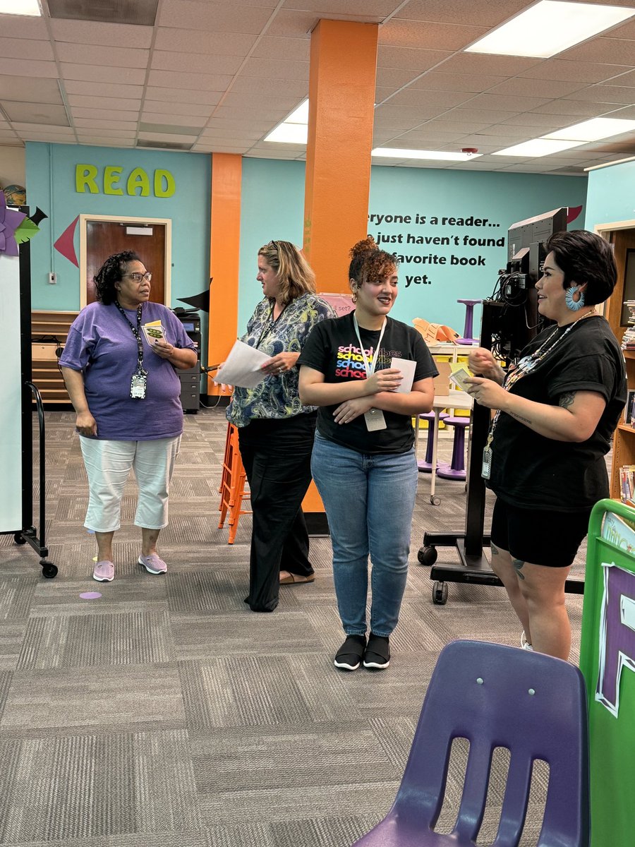 BentonHeightsES's tweet photo. Teacher leaders worked with our newer staff members on BHESA’s behavior and leadership (@TheLeaderinMe ) systems. @aestinch @AGHoulihan @boatcandice #TeamUCPS #BetterWithWe @UCPSNC https://t.co/uaODO0cv8A