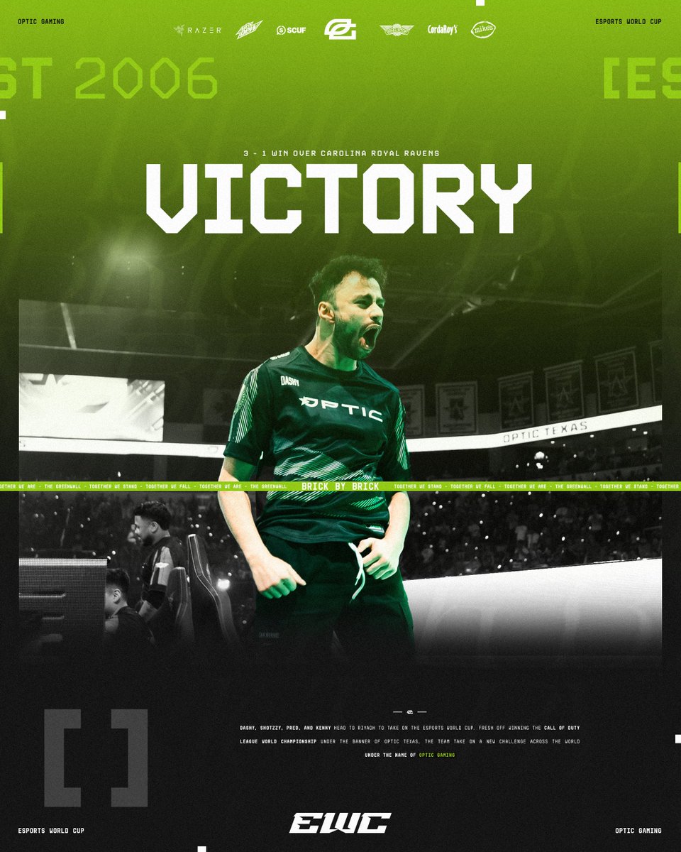 OpTic's tweet photo. Onto the Championship Bracket ✅ 

3-1 W #BrickByBrick https://t.co/vowlikk1tR