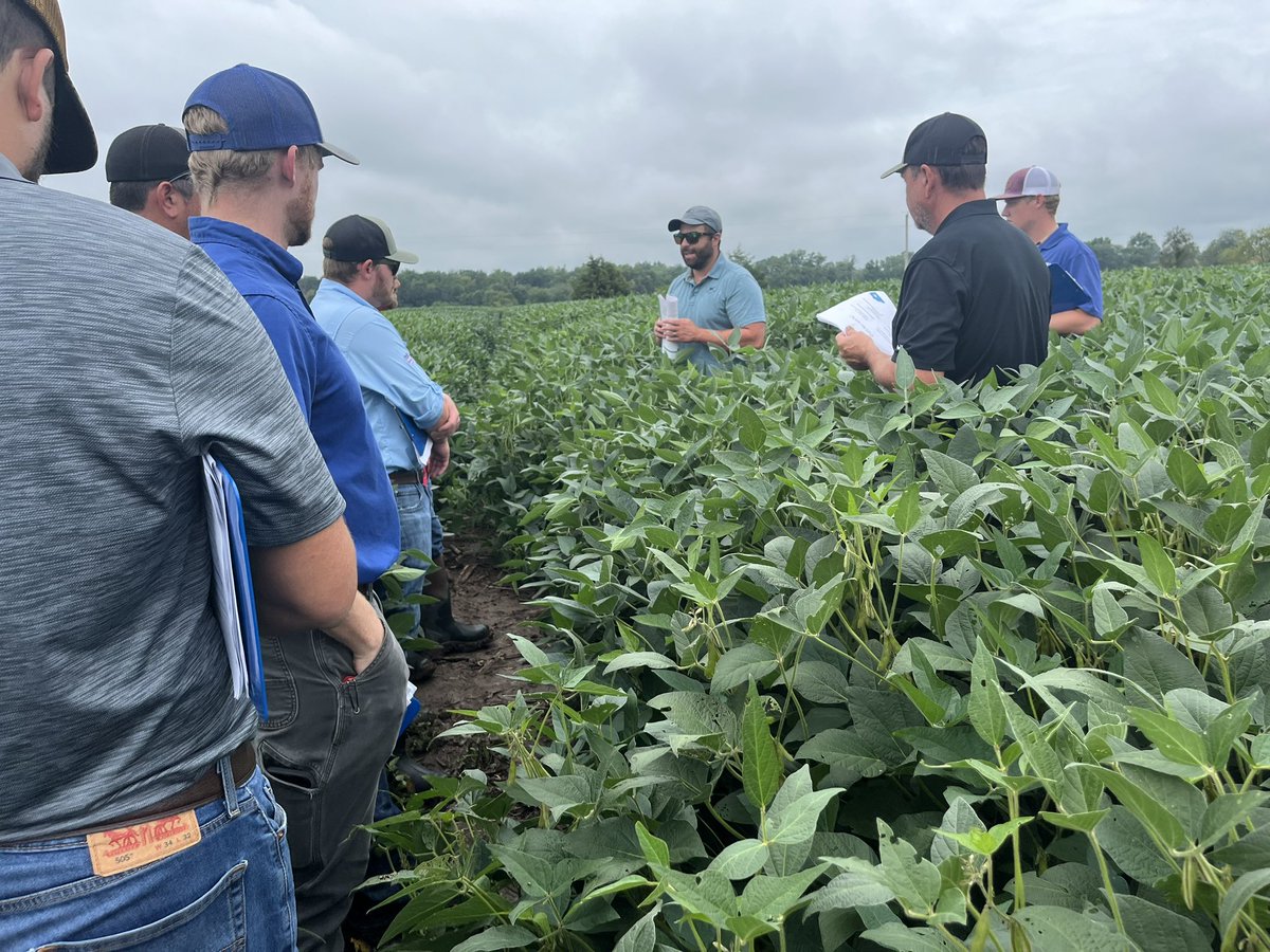 VOberbroeckling's tweet photo. Great morning spent with MFA key sellers, learning about the NK corn and soybean portfolio. NK1056, NK1307 and NK1228 are sure shinning in plots for new products! And NK40-P5 and NK42-A6 continue to be rockstars!! #NKSeed https://t.co/qRAvx80R7A