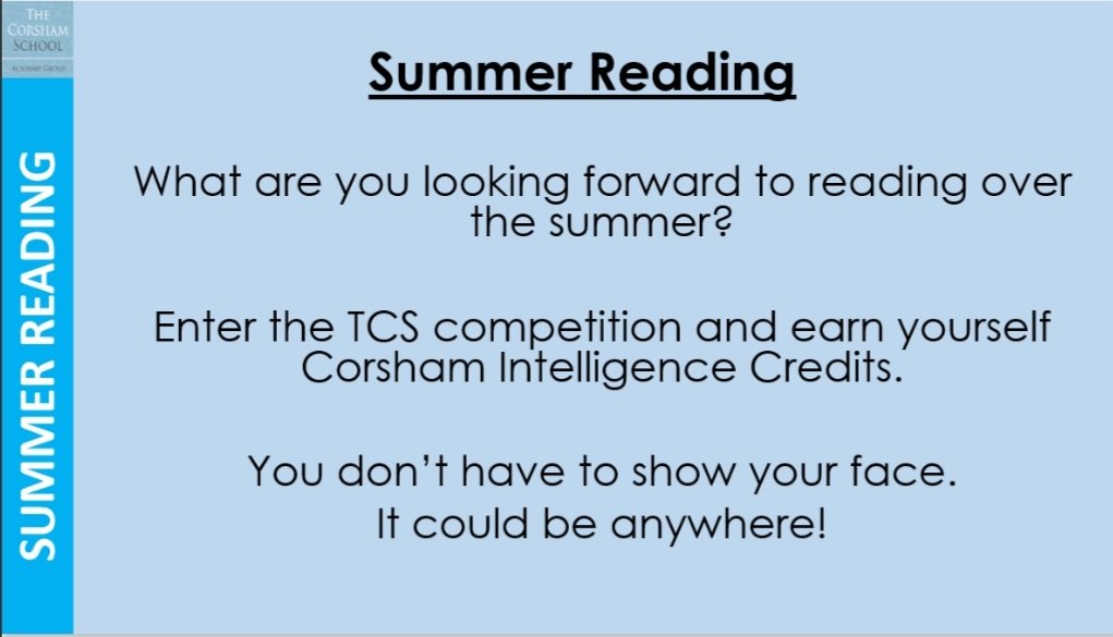 TCS English tweet media