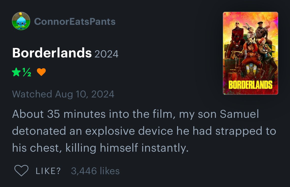 🇨🇦letterboxd reviews with threatening auras (@letterboxdauras) on Twitter photo 