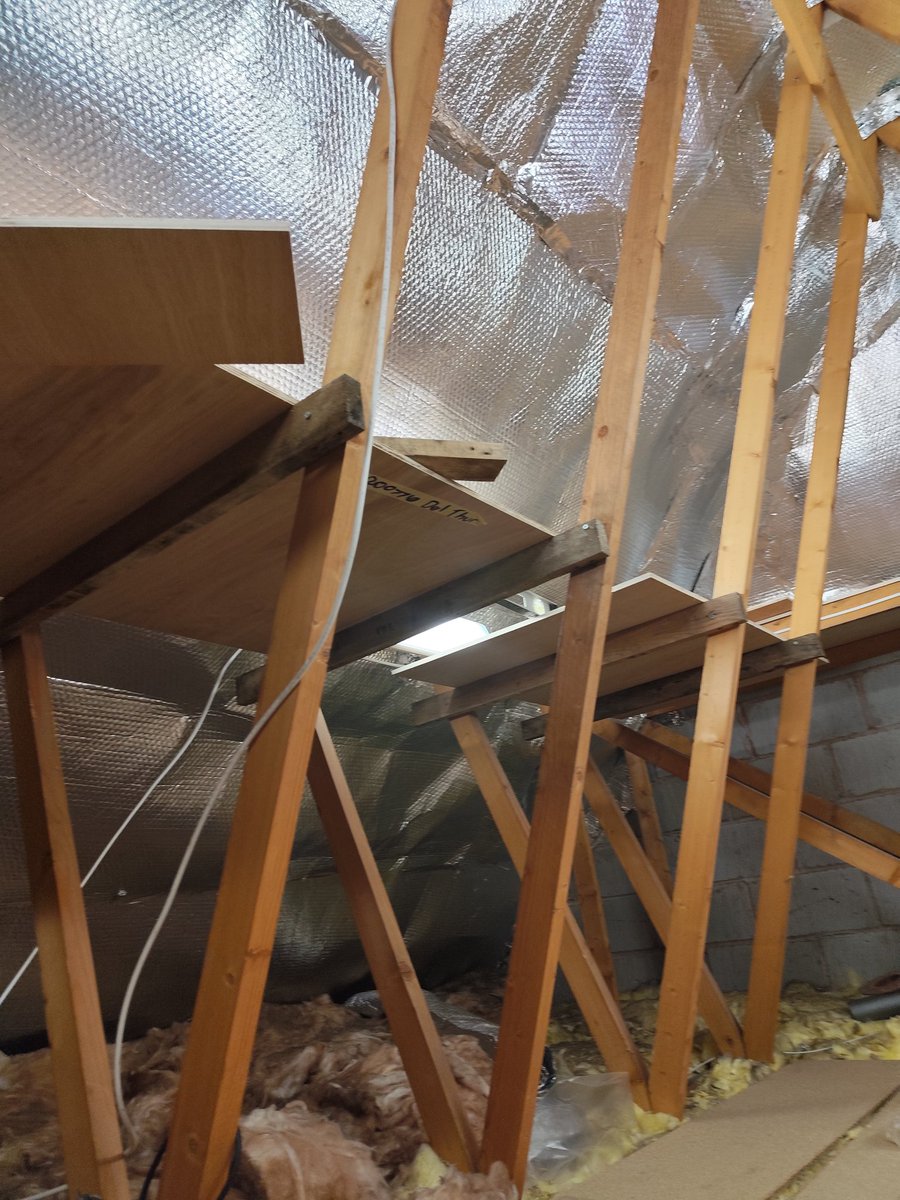 Next stage underway...

Insulation ✅
Lights ✅
Floor✅
Baseboards... Going in!!

Any last minute advice? #tmrguk