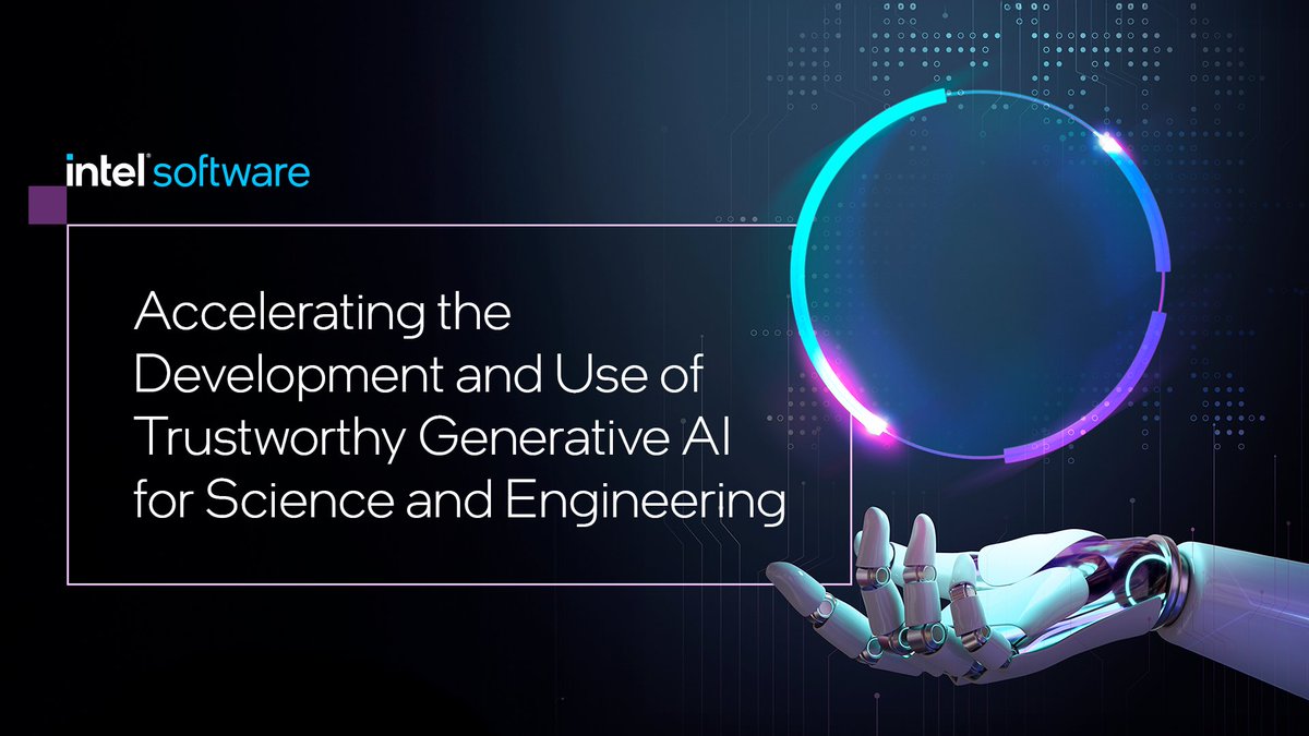 Intel is proud to be an active contributor to the Trillion Parameter Consortium, working alongside the global community to address the challenges of building large-scale #AI systems and advancing trustworthy and reliable AI for scientific discovery. intel.ly/4dDswk4