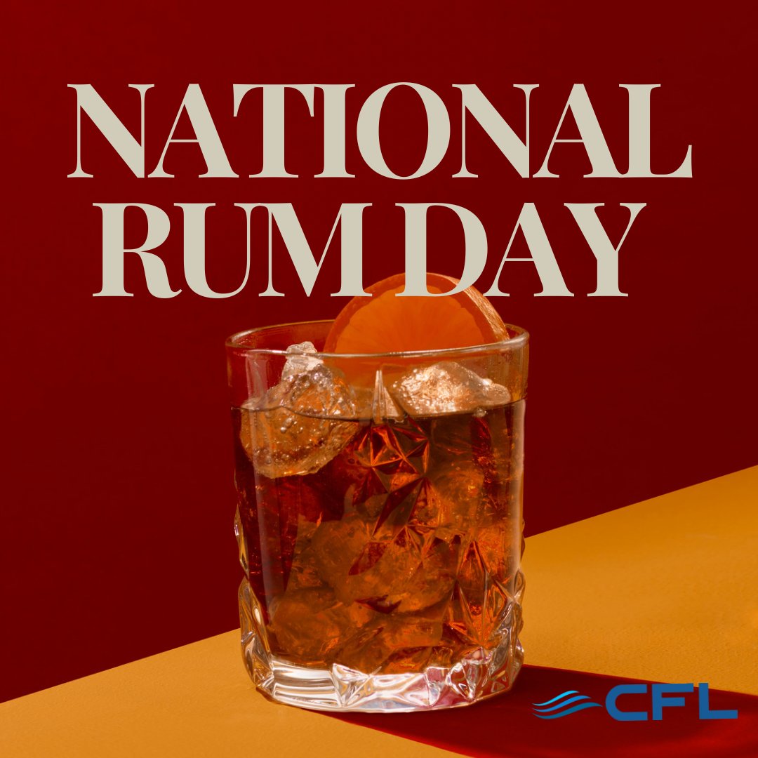 CFLAgencies's tweet photo. Raising a glass to our Caribbean partners this #NationalRumDay! 🥃 From paradise to your glass, ShipCFL ships rum across the globe. Let’s toast to the spirit of adventure and the taste of the islands! 🌊🌴 #ShipCFL #Cheers https://t.co/ht2HbI0S71