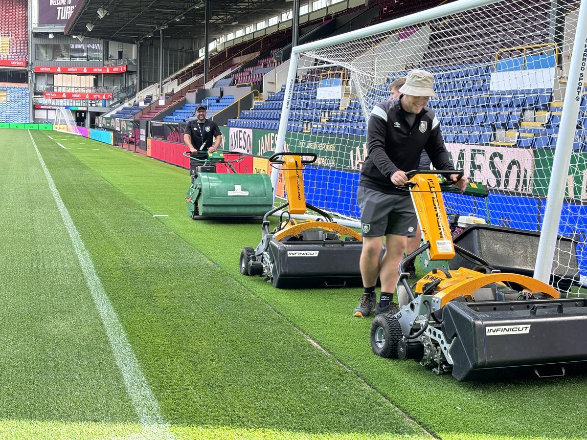 Turf Moor is almost ready! #utc