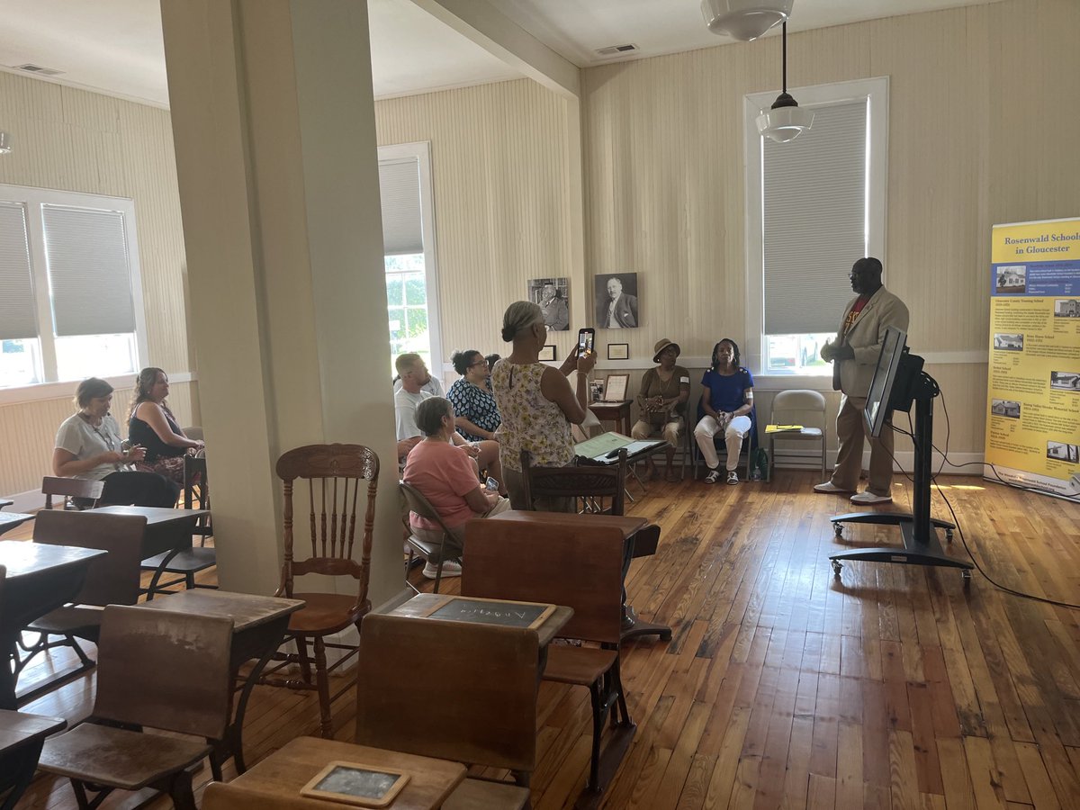Tony Vladu (@tonyvladu) on Twitter photo History comes alive for middle school history teachers!!! Dr. Ford and Dr. Wilson share ideas for teaching local history in a 103 year-old historic school. We are thrilled to make curriculum connections!!! <a href="/gloucesterva/">Gloucester County, Virginia Government</a> <a href="/glovachamber/">GloucesterVAChamber</a> <a href="/GCPS_VA/">Gloucester Schools</a> History comes alive for middle school history teachers!!! Dr. Ford and Dr. Wilson share ideas for teaching local history in a 103 year-old historic school. We are thrilled to make curriculum connections!!! <a href="/gloucesterva/">Gloucester County, Virginia Government</a> <a href="/glovachamber/">GloucesterVAChamber</a> <a href="/GCPS_VA/">Gloucester Schools</a>