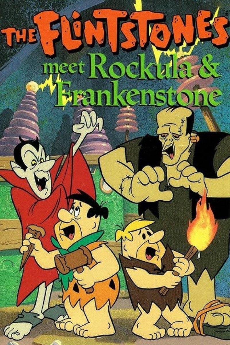 EugWSerra's tweet photo. On October 30, 1979, The Flintstones Meet Rockula and Frankenstone premiered on NBC. #TheFlintstonesMeetRockulaAndFrankenstone #HenryCorden
#MelBlanc #JeanVanderPyl
#GayAutterson #TedCassidy #DonMessick #JohnStephenson #CaseyKasem https://t.co/UugK1h4pOC