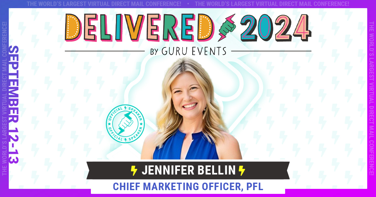 So excited to represent <a href="/PFLcom/">PFL</a> during the Guru Media Hub DELIVERED Conference - The World’s Largest Virtual DIRECT MAIL Conference - Sept. 12-13.

You can register here for free: deliveredconference.com/?src=JB

#DELIVEREDConference #PFL #DirectMail